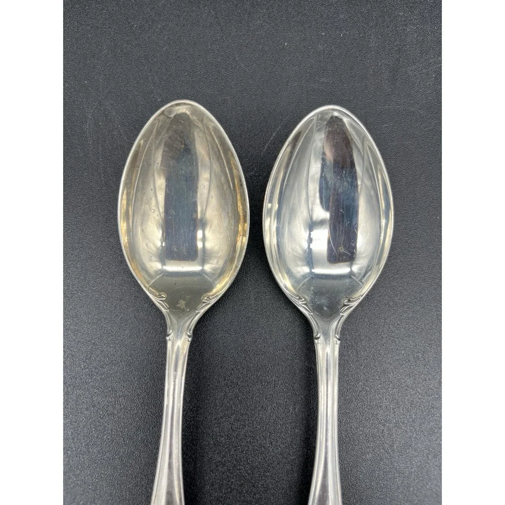Sterling Silver Andante Teaspoon Set By Gorham Silver 2 Pieces